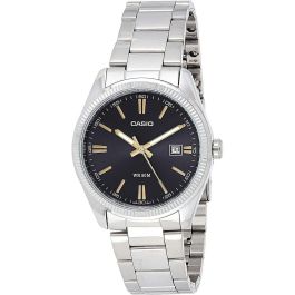Reloj Hombre Casio DATE Negro Plateado (Ø 39 mm) Reloj Hombre Casio DATE Negro Plateado (Ø 39 mm)