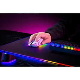 Razer Basilisk V3 Pro Ratón Gaming Inalámbrico Blanco, Óptico, Bluetooth/USB-C, 30000 DPI, 11 Botones Programables