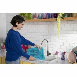 DISNEY BABY BRI0074451174443 Colchoneta de Agua Bebé Stitch Sensorial Educativa Hinchable Plegable Fácil Limpieza +0m