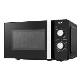 Edm Microondas con grill 20L 700W, parrilla 1000W, función descongelación, plato giratorio, negro Precio: 63.78999968. SKU: B1H399AW7D