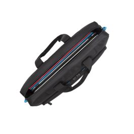 Rivacase Maletín 8059 Regent II para Portátil hasta 17.3", Compartimento Acolchado, Poliéster Negro