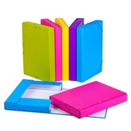 Carpeta De Proyectos Carchivo Carton Forrado Fashion Fº Gomas 4 Cm Violeta Precio: 9.5000004. SKU: B1H7JTRW65