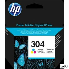 Cartucho de Tinta Original HP DESKJET 3720 - Nº304 Tricolor (60 unidades) Precio: 1006.78999971. SKU: B14776WK5C