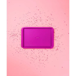 Fackelmann Juego de 4 moldes Tasty Pâtisserie, 23 a 38 cm, Fucsia