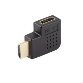 Lanberg Adaptador HDMI 4K Macho - Hembra Angulo Macho a Hembra Chapado en Oro PVC Negro Precio: 4.79000038. SKU: B1E3EPPKMC
