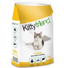 Sanicat Kitty Friend Classic 30lt Arena para Gatos Antibacteriana y Control de Olor