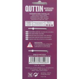 Rasqueta para vitrocerámica con cuchillas - 4 piezas - Quttin (24 Unidades) Rasqueta para vitrocerámica con cuchillas - 4 piezas - Quttin (24 Unidades)