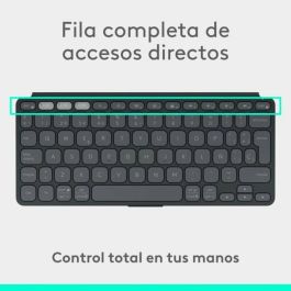 Teclado Logitech Negro Qwerty Español QWERTY