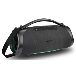 Medion AAAPE76038 Altavoz Bluetooth XL, 100W RMS, 30h Autonomía, Protección IPX7, Iluminación RGB