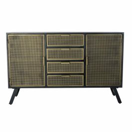 Buffet Vintage DKD Home Decor Negro Dorado 42 x 91.5 x 144.5 cm Precio: 642.50000056. SKU: S3023012