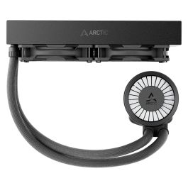 ARCTIC Liquid Freezer III Pro 240 A-RGB - Kit de Refrigeración Líquida AIO de 240 mm, Ventiladores de 120 mm, Negro/Blanco, Compatible con LGA 1851/1700 y AM4/AM5