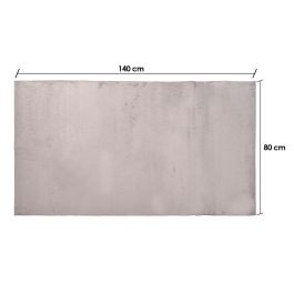 Giftdecor Alfombra Soft Gris Oscuro 80 x 140 cm de Fieltro (9 Unidades)