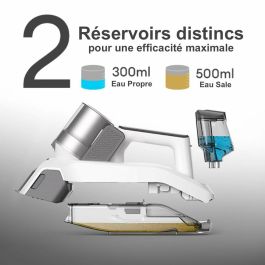 Eziclean EZI3760372559205 Lavadora inalámbrica Spot Remover W100 15000 Pa 60W 20 min 0,5 L Blanco/Gris