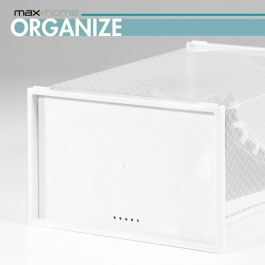Caja apilable para zapatos Max Home Blanco 6 Unidades Polipropileno ABS 23 x 14,5 x 33,5 cm Caja apilable para zapatos Max Home Blanco 6 Unidades Polipropileno ABS 23 x 14,5 x 33,5 cm