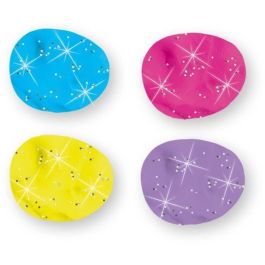 Plastilina Feel good - Glittering (4x90gr) - SES CREATIVE Plastilina Feel good - Glittering (4x90gr) - SES CREATIVE