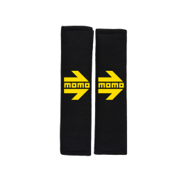 Set Almohadillas Momo Cinturon Coche Negro-Amarillo MOMLSHP001B Precio: 18.49999976. SKU: B1E5NKQRFH