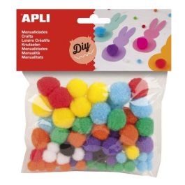 Apli Pompones Colores Surtidos - Bolsa 78U, Ø 8-20 mm, Amarillo, Naranja, Rojo, Lila, Azul, Verde, Blanco, Negro Precio: 1.49999949. SKU: B1HLGJPBR3