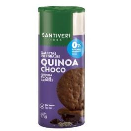 SANTIVERI Galletas Integrales de Quinoa y Chocolate 0% Azúcares Añadidos 175g Precio: 2.9499998. SKU: B1HRZAYWD3