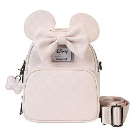 Loungefly Mochila bolso Ear Evergreen Minnie Disney, Piel Vegana, Correas Desmontables, 17.1x20.9x10.1cm Precio: 55.50000049. SKU: B1GXT8VLWK