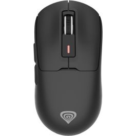GENESIS Zircon 660 Ratón Gaming Óptico 12000 DPI, Triple Conectividad Inalámbrico/Bluetooth/USB, 59g Peso Ligero, Mano Derecha