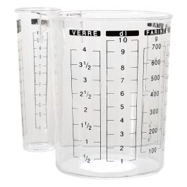 Lily Cook Jarra Medidora Doble Patisserie Plástico