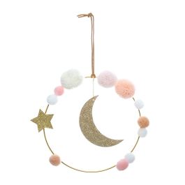 Atmosphera Decoración colgante infantil mod. Luna - 21,5x3cm, cuerda 11cm Precio: 3.99499166. SKU: S7910953