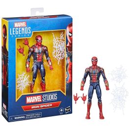 Hasbro F9127 Figura Coleccionable Iron Spider Marvel Legends Avengers: Endgame 15 cm con más de 20 puntos de articulación y accesorios