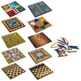 Mister Gadget Juego De 100 Juegos De Mesa Clásicos Colección Vintage