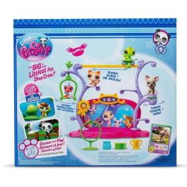Bandai Bf00558 Juego Mascota Got Talent Littlest Pet Shop Playset con escenario, 3 accesorios y 2 figuras Bandai Bf00558 Juego Mascota Got Talent Littlest Pet Shop Playset con escenario, 3 accesorios y 2 figuras