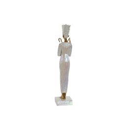 Figura Oriental DKD Home Decor Blanco Dorado 9 x 52 x 10 cm (2 Unidades)