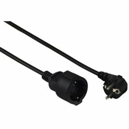 HAMA Cable extension Schucko 5m Negro