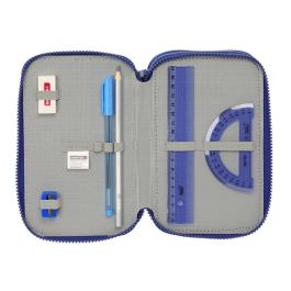 Plumier Escolar Safta Triple 36 Piezas F.C. Barcelona 195x125x55 mm Plumier Escolar Safta Triple 36 Piezas F.C. Barcelona 195x125x55 mm