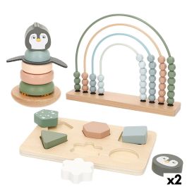 Juego de Madera Woomax 22 x 22 x 6 cm (2 Unidades)