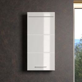 Mueble contenedor alto para baño AMANDA - 1 puerta - Blanco - TRENDTEAM Mueble contenedor alto para baño AMANDA - 1 puerta - Blanco - TRENDTEAM