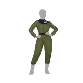Disfraz Piloto Mujer Adulto Verde M-L Disfraz Piloto Mujer Adulto Verde M-L