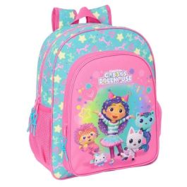 Safta Mochila junior adapt.carro gabby's dollhouse "confetti" 32x38x12 cm Precio: 31.68264. SKU: B1E2726RDM