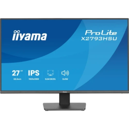 Iiyama X2793HSU-B1 Monitor 27" FHD 1920 x 1080 IPS LED HDMI DisplayPort USB