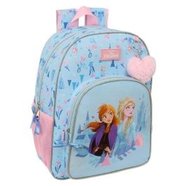 Mochila Escolar Frozen Ice magic Azul 33 x 42 x 14 cm Precio: 16.89000038. SKU: B168MGTRXD