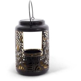 Garden Id 70706586 Farol Solar Lámpara Exterior Forma Flor con Maceta Diseño Calado Iluminación 8h Pila AAA 12x19cm y 6.5x6cm Precio: 34.50000037. SKU: B12Z4NWN56
