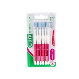 GUM Cepillo Dental Bi-Direction Fino Cónico Rosa 1.2 Precio: 8.79000023. SKU: B1H75R48JE