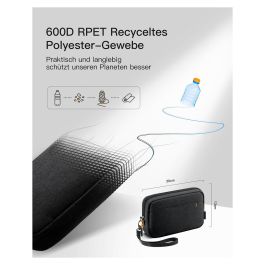 Inateck Organizador Bolsa AB03012 Negro 32.5cm x 23.5cm x 5cm Universal