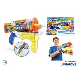 Zuru Pistola de Agua X-Shot Bob Esponja Carga Rápida 18,7x34x6cm