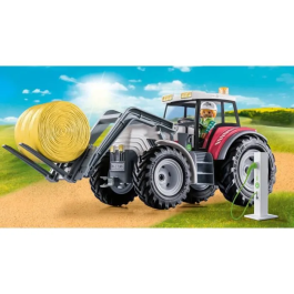 Playmobil Tractor Grande Con Accesorios Country 71305, Propulsión Eléctrica, 31 Piezas, +4 Años