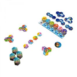 Devir Juego de Mesa Aqua para 1-4 Jugadores, 40 min, a partir de 8 años, estrategia de construcción de arrecifes marinos