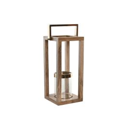 Portavela Vintage DKD Home Decor Marron 25 x 54 x 25 cm Portavela Vintage DKD Home Decor Marron 25 x 54 x 25 cm