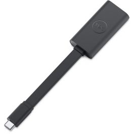 Dell Adaptador de Vídeo USB-C a HDMI 2.1 4K/144Hz 8K/60Hz, Compatible con DisplayPort Alternate Mode, Plug and Play, Negro