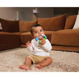 Infantino 316773 Pulsera de dentición de la amistad de silicona con mensaje 'Te amo Je t'Aime'