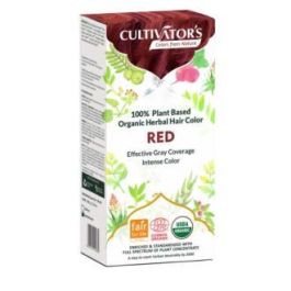 CULTIVATORS Tinte Orgánico Pelirrojo 100Gr. Ecocert - Cobertura 100% Canas, Vegano, para Cabello Brillante y Suave Precio: 12.50000059. SKU: B1GCKV52DF
