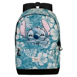 Mochila HS FAN 2.0 Aloha Disney Lilo y Stitch Azul