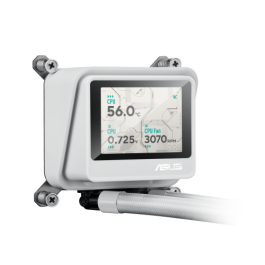 Asus LC 360 ARGB LCD White Edition Sistema de Refrigeración Líquida para CPU - 90RC01G2-B0EAY0, 360mm, Blanco